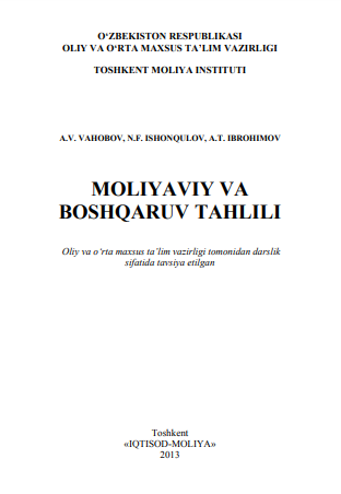 Moliyaviy va boshqaruv tahlili