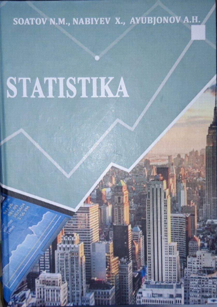 Statistika Soatov N.M. 2019
