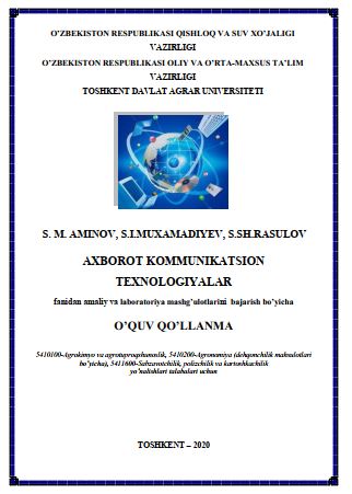 Axborot kommunikatsion texnologiyalar