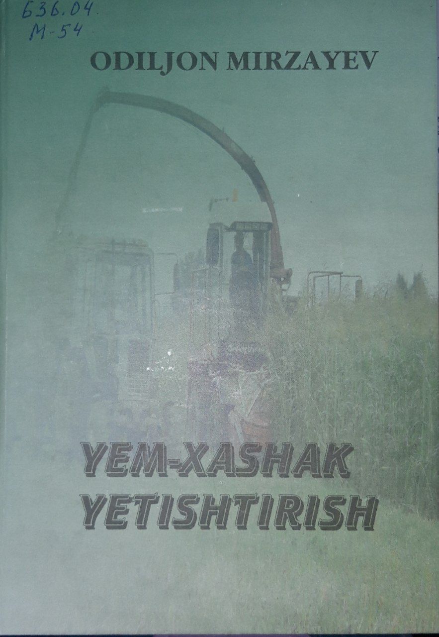 Yem-xashak yetishtirish. Mirzayev O. 2014