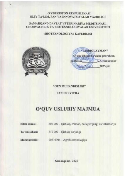 GEN MUHANDISLIGI