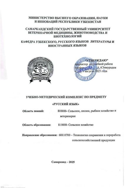 РУССКИЙ ЯЗЫК