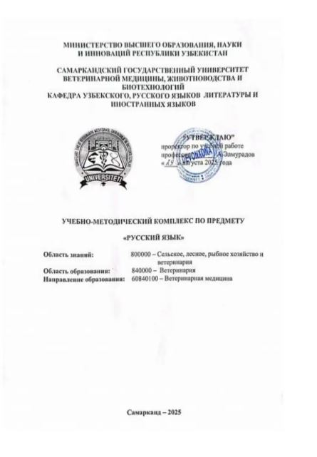 РУССКИЙ ЯЗЫК
