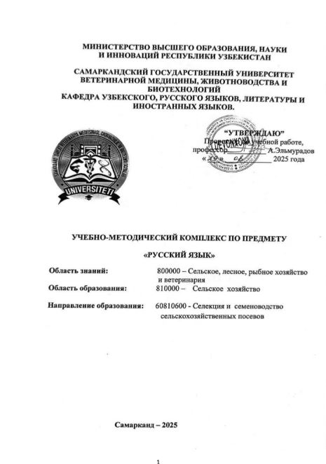 РУССКИЙ ЯЗЫК