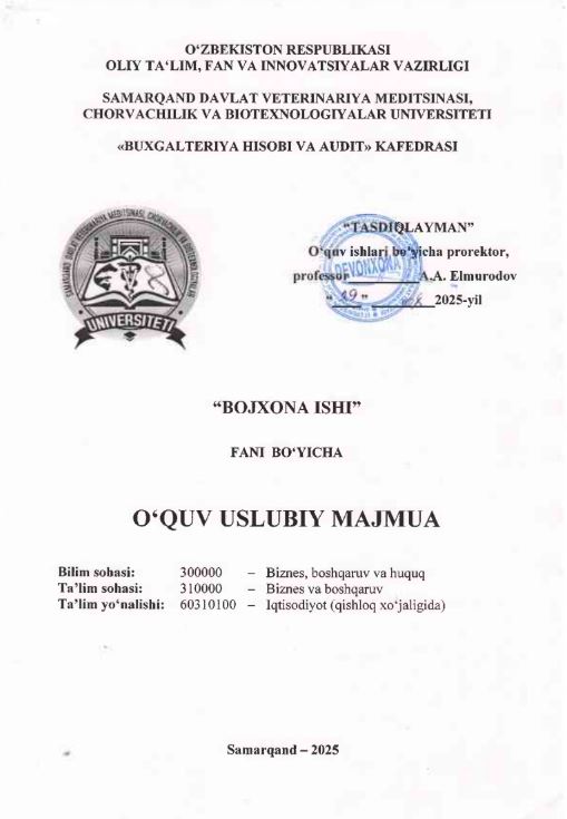 BOJXONA ISHI