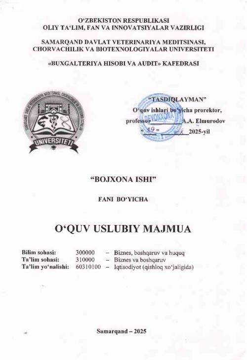 BOJXONA ISHI