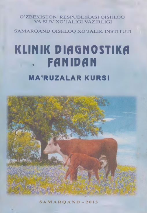 Klinik diagnostika fanidan ma'ruza kursi 