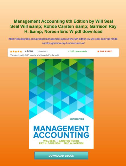 Management Accounting