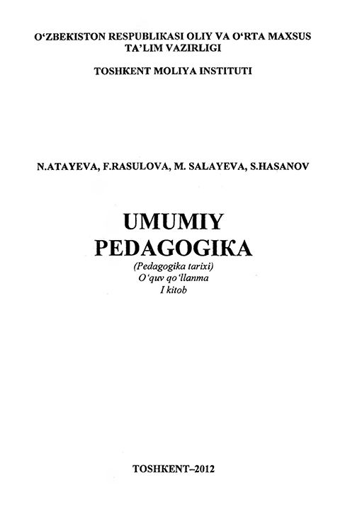 UMUMIY PEDAGOGIKA