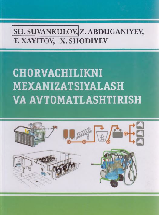 CHORVACHILIKNI MEXANIZATSIYALASH VA AVTOMATLASHTIRISH