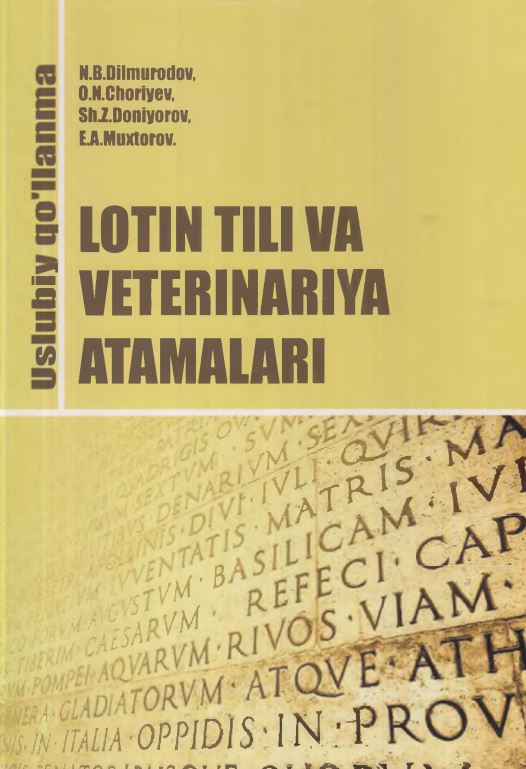 Lotin tili va veterinariya atamalari