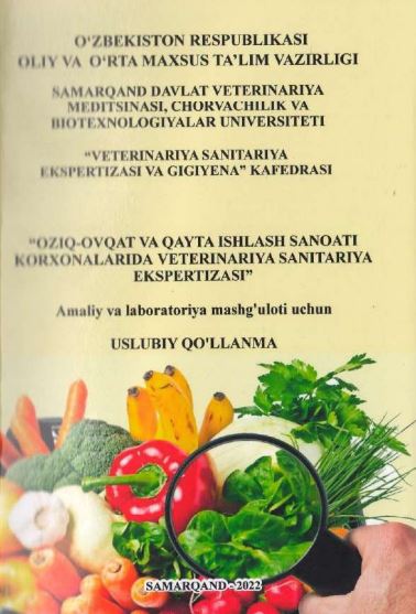 Oziq ovqat va qayta ishlash sanoati korxonalarida veterinariya sanitariya