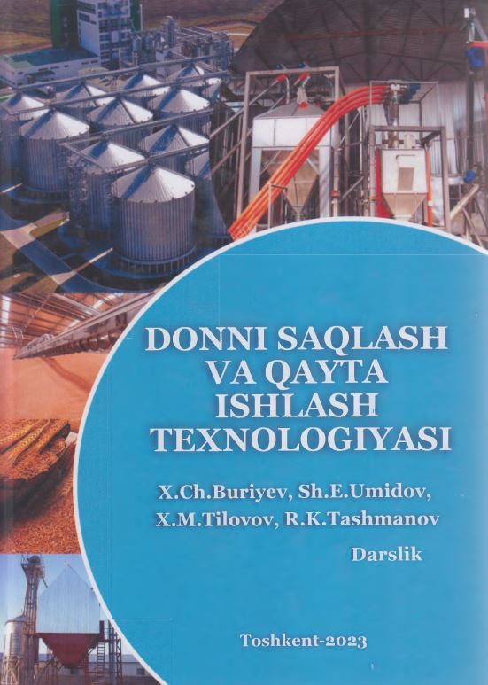 DONNI SAQLASH VA QAYTA ISHLASH TEXNOLOGIYASI