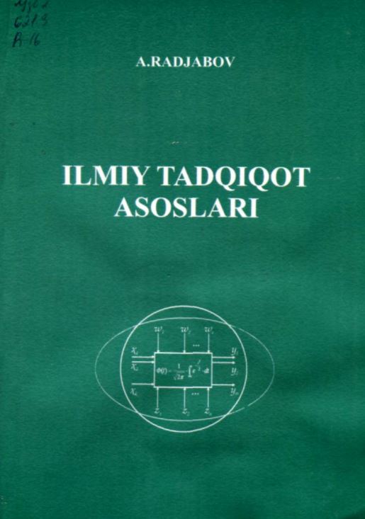 ILMIY TADQIQOT ASOSLARI