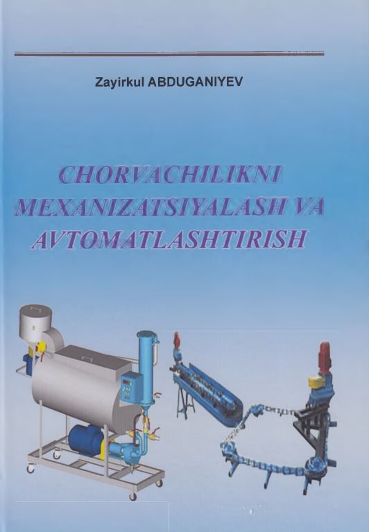 CHORVACHILIKNI MEXANIZATSIYALASH VA AVTOMATLASHTIRISH