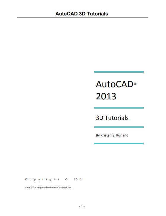 AutoCAD 3D – Chapter 1 3D Interface