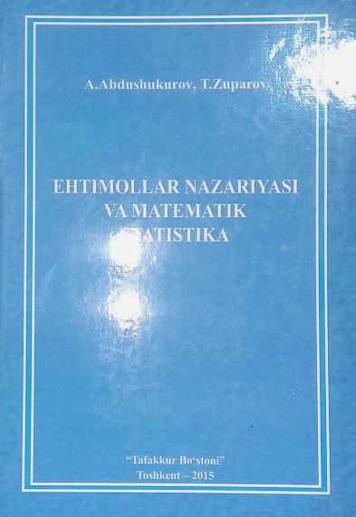 EHTIMOLLAR NAZARIYASl VA MATEMATIK STATISTIKA