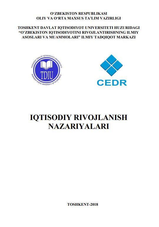 IQTISODIY RIVOJLANISH NAZARIYALARI