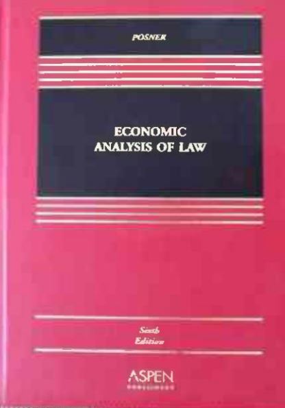 Economic Analysis of Law
