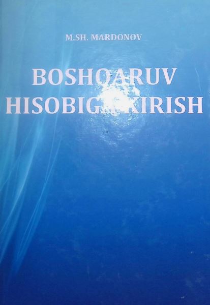 BOSHQARUV HISOBIGA KIRISH