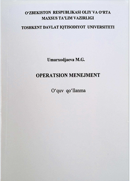 OPERATSION MENEJMENT