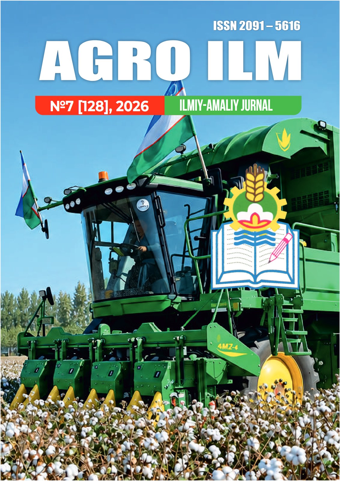Agro ilm №-7_2026: agrar-iqtisodiy, ilmiy-amaliy jurnal