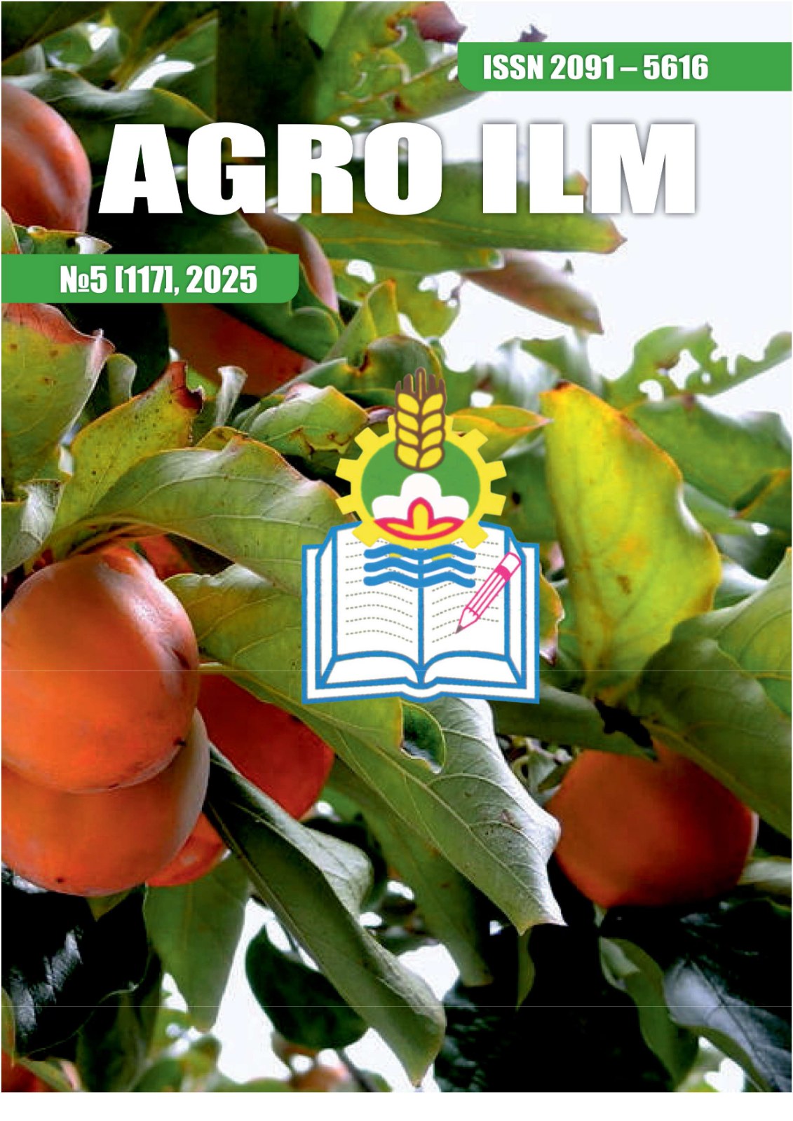 Agro ilm №-5_2025: agrar-iqtisodiy, ilmiy-amaliy jurnal