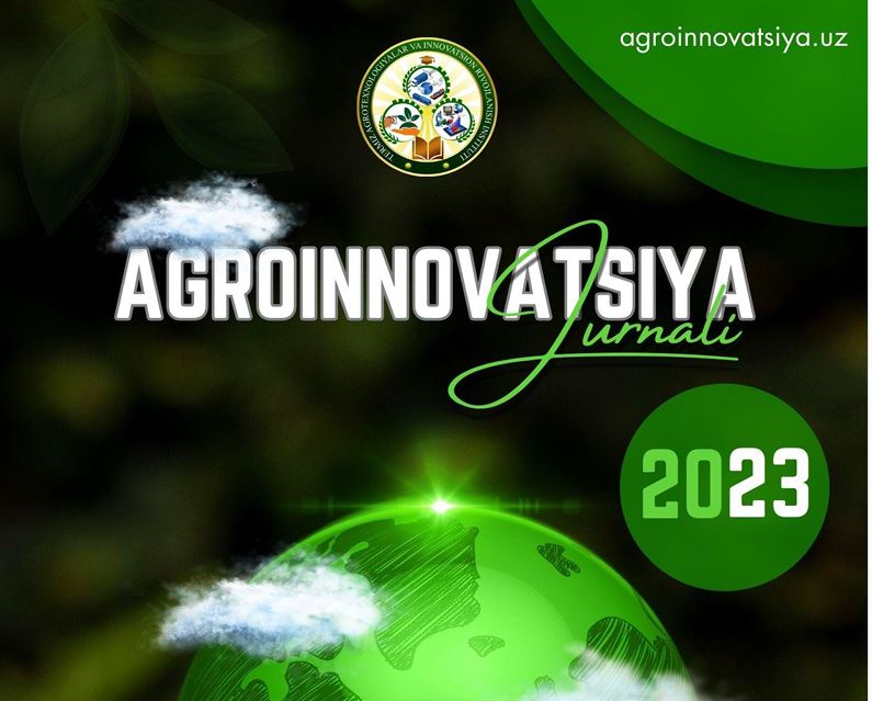 “Agroinnovatsiya” ilmiy jurnali №-1_2024 й.