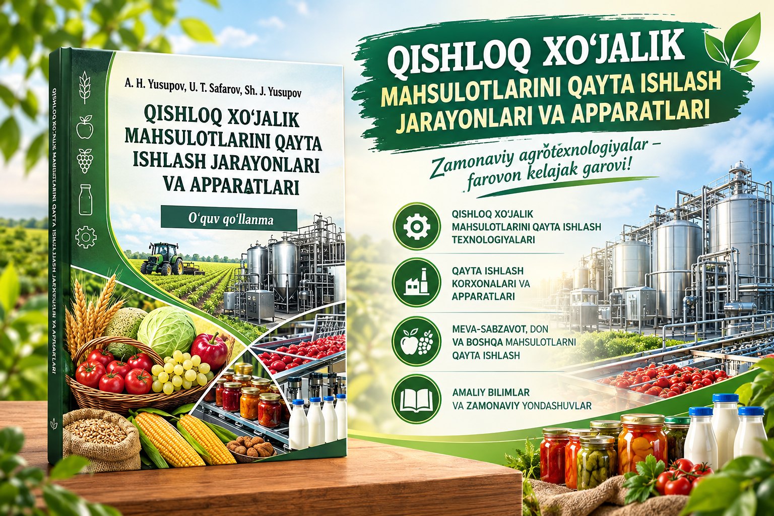 Yangi o'quv qo'llanma.