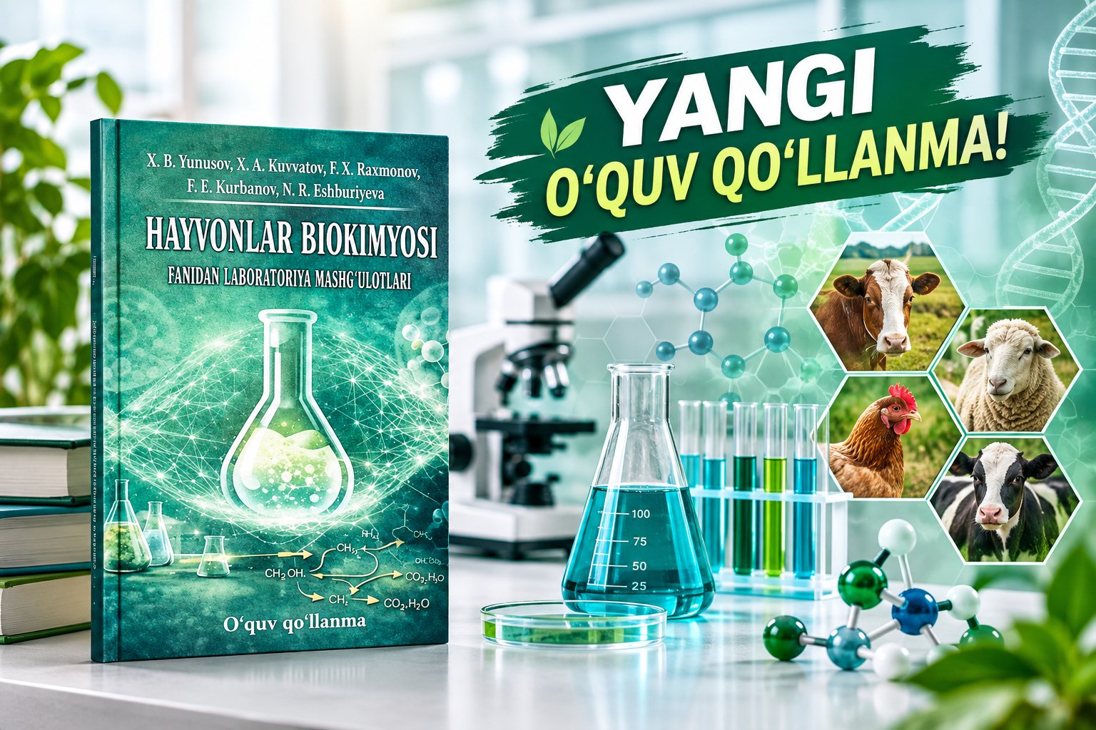 Yangi o'quv qo'llanma.