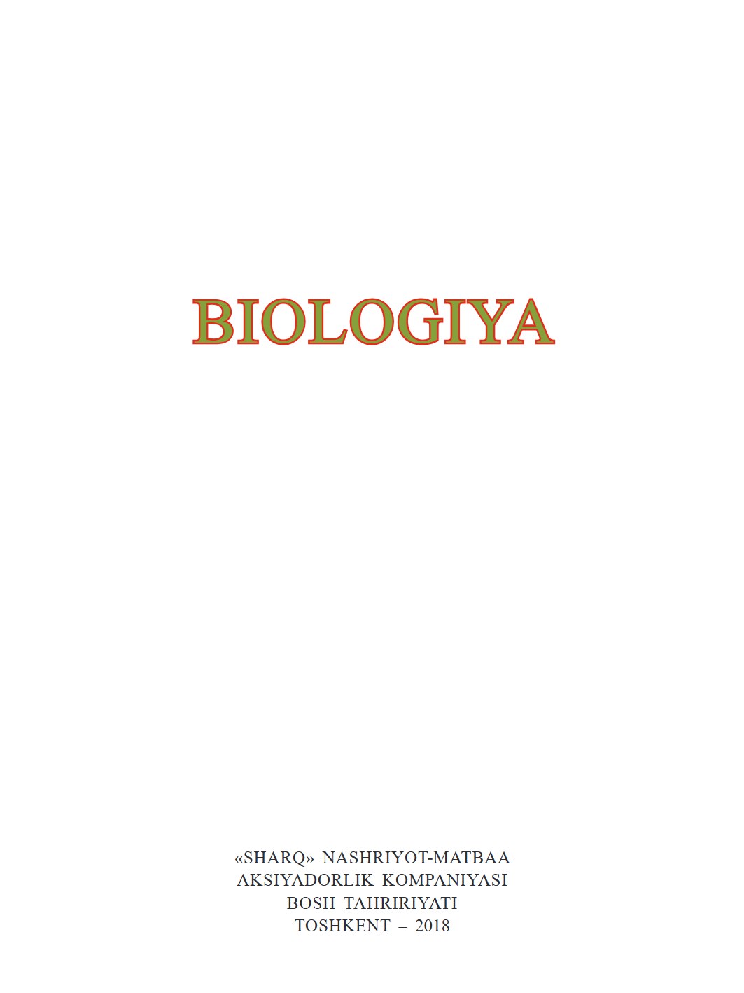 Biologiya