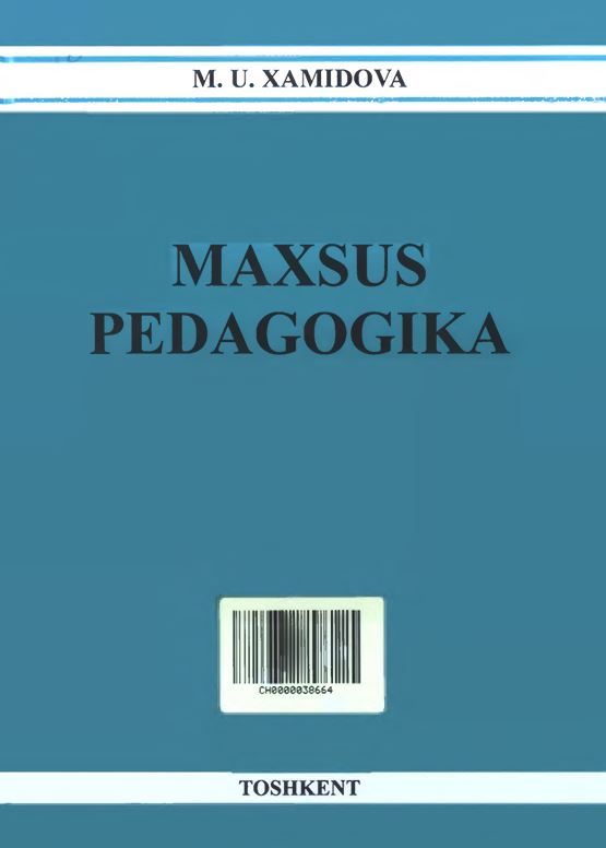 MAXSUS PEDAGOGIKA-2020 M.U.Xamidova