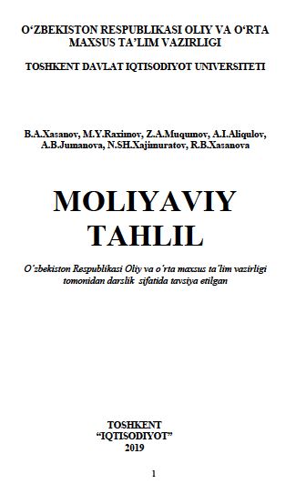 MOLIYAVIY TAHLIL-2019.B.A.Xasanov