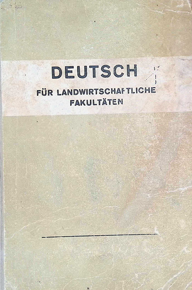 Deutsch for landwirtschaftliche fakultaten-1962 E.AULING, H.BERNER