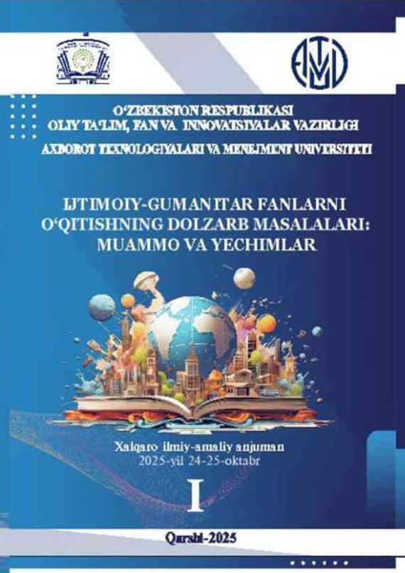 Yoshlar ongining ma’naviy-axloqiy jihatidan himoyasizligi va yot g‘oyalarga moyilligini nazariy tahlili. 25-26.10.2025y/ Qurbonov Sh.Sh.